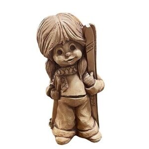 FannyKins Bill Mack’s Ski Queen 1977 Solar Studios Statue VINTAGE